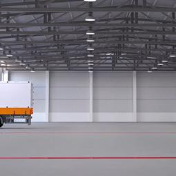 Vista interior de una nave